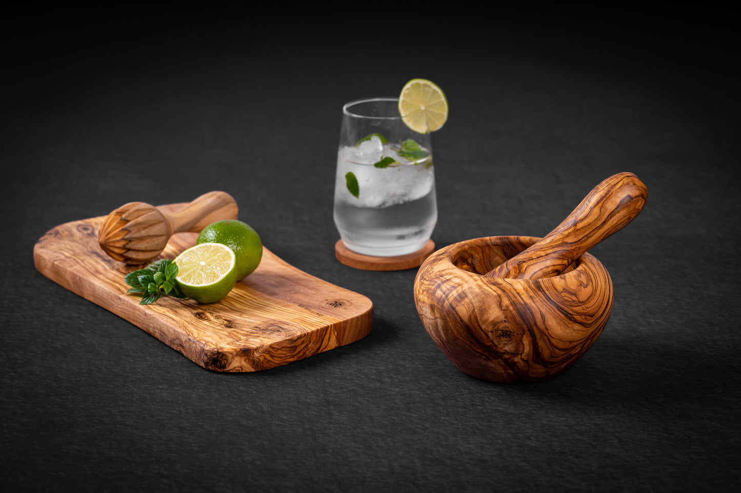 Dessous de verres avec support